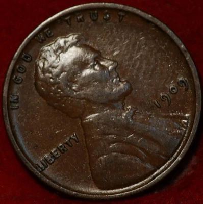 1909 VDB Philadelphia Mint Copper Lincoln Wheat Cent - Image 1 of 2