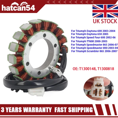 Stator Generator For Daytona 600 650 / Speed Four 600 / TT 600 / 2000-2005 UK - Image 1 of 4