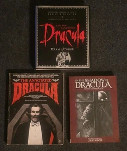Dracula Lot Of 3, The Annotated, New Annotated, & Shadow Of Dracula By Stoker - Bild 1 von 24