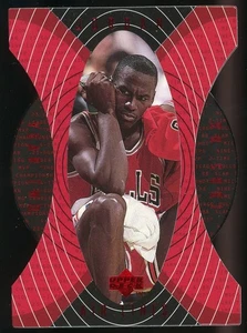 1997-98 Upper Deck Michael Jordan Air Lines #AL2 Die-Cut Chicago Bulls HOF - Picture 1 of 2