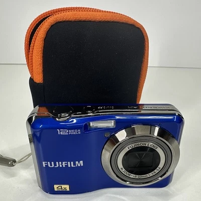 Fujifilm Digital Camera FinePix AX245w 10.2MP inc 512MB SD Card Student Vintage - Image 1 of 4