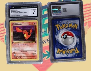 2000 Pokemon 1st Edition CGC 7 Rocket Charmander 50/82 - Picture 1 of 1