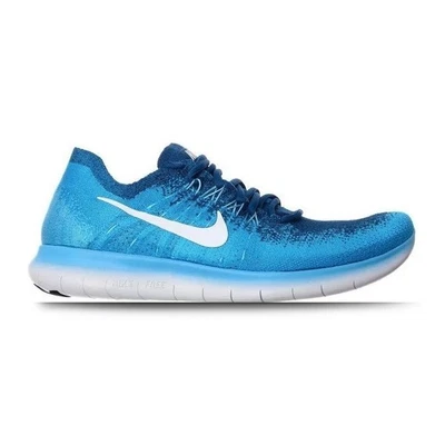Nike Free RN Flyknit 2017 Running - Blue Lagoon - Size UK 7 (EU 41) US 8 - Image 1 of 4