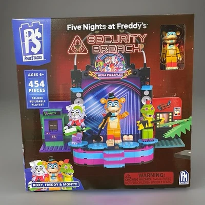 Five Nights at Freddy’s 2025 Phatstacks Security Breach Deluxe Buildable Playset - Image 1 of 2