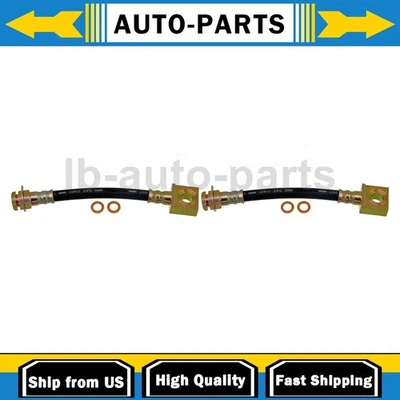 Rear Brake Hose Dorman 2PCS For 1991 1992 1993 1994 1995 Dodge Spirit 2.5L - Image 1 of 4