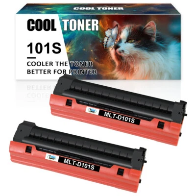 2 toner per Samsung ML-2165W ML-2168W SCX-3400 SCX-3405FW SF-760P MLT-D101S - Immagine 1 di 4