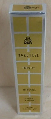 LÁPIZ LABIAL BORGHESE PERFETTA BACCA #53 0,04 OZ NUEVO EN CAJA + CEPILLO FACIAL gratis Foto 1 de 2