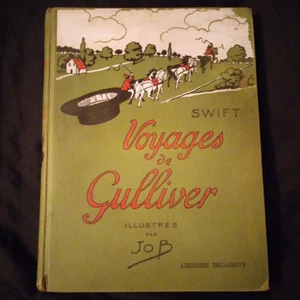 Jonathan Swift: Voyages de Gulliver Illustrationen von Job Paris 1927 - Bild 1 von 12