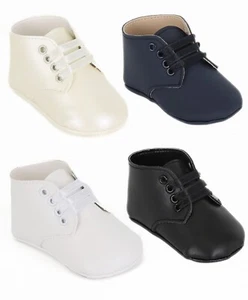 Zapatos con cordones precaminantes para bebé niño o niña ligeros unisex calzado infantil - Imagen 1 de 26
