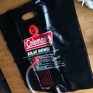 Coleman SOLAR SHOWER 5- Gallon Capacity Model# 2000003481 Black - Picture 1 of 6
