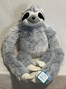 Jazzwares Applause Large Plush Gray Sloth Stuffed Toy - Picture 1 of 6