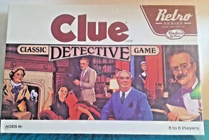 Hasbro, Retro Series Clue Brettspiel von 1986, vollständig, 2-4 Spieler - Bild 1 von 4