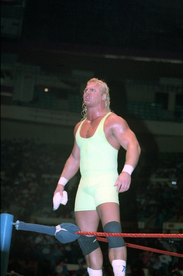 Mr. FOTO EN COLOR 8x10 PERFECT CURT HENNIG VINTAGE CRUDA ECW WWF NXT AEW NXT WWE Foto 1 de 1