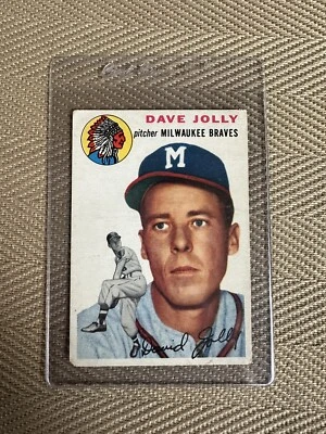 1954 Topps - #188 Dave Jolly (RC) - Image 1 of 2
