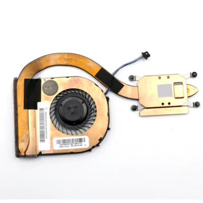 Original  Lenovo ThinkPad T460S T470S CPU cooling Radiator Heatsink&Fan 00JT920 - Image 1 of 3