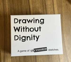 Drawing Without Dignity Game Uncensored Sketches Ages 17+ Complete - Picture 1 of 8