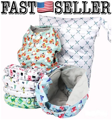 Simple Being Reusable Cloth Diapers, Double Gusset, One Size Adjustable *NEW* - Image 1 of 4