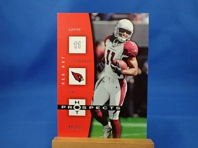 Larry Fitzgerald Hot Prospects 2006 Red Hot 40/50 - Image 1 of 2