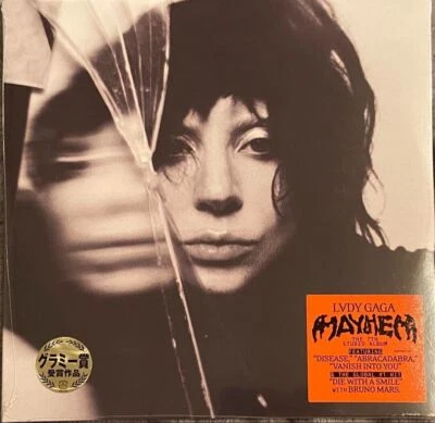 Lady Gaga Mayhem Limited Edition Vinyl Record 2LP Japanese Obi Jacket Music JP - Image 1 of 4
