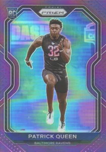2020 Panini Prizm Football Purple #381 Patrick Queen /125 - Picture 1 of 2