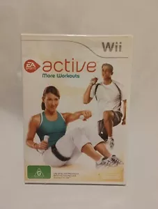 ACTIVE MORE WORKOUTS Nintendo Wii Complete PAL Game SEALED - Picture 1 of 6