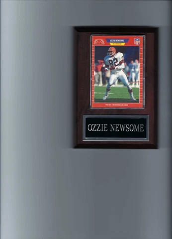 OZZIE NEWSOME PLAQUE CLEVELAND BROWNS FOOTBALL NFL  C2 Cover