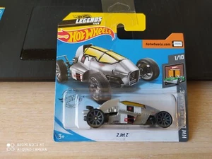2020 HOT WHEELS - 2 JET Z GRAY 1/64 APROX *NEW* - Picture 1 of 4