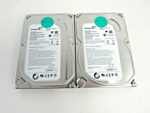 Seagate (Lot of 2) ST320DM000 1BD14C-300 320GB 7200RPM SATA3 3.5" HDD 74-3 - Picture 1 of 3
