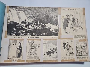 Vintage WW2 Wartime Cartoons Mainly From Daily Mail Jul 1944-Aug 1944, 90 Pages - Picture 1 of 24