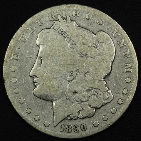 1890 CC Carson City Morgan Silver Dollar Cover