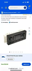 Dorman 599-211XD HVAC Control Module Fits Select: 03- 07 SILVERADO 03-06 TAHOE - Picture 1 of 5