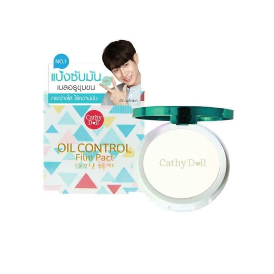 Cathy Doll Oil Control Film Pact 12 g Translucent Not stain. - Image 1 of 4