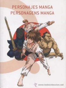 Libro Personajes manga (Idiomas: Español, Ingles, Italiano, Portugues) - Imagen 1 de 1