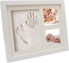 Discoball Baby Handprint Kit and Footprint Picture Frame Clay Kit, Hand...
