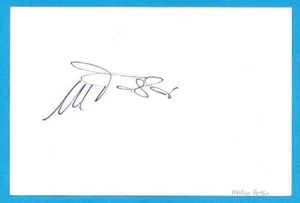 Autógrafo original Marco Rossi Sampdoria FC 1993-1995 HÚNGARA INT MGR EUROS 2020 - Imagen 1 de 2