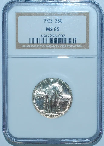1923 P NGC MS65 Standing Liberty Quarter Cover