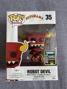 Futurama Robot Diablo Con Violín Funko Pop #35 - Imagen 1 de 7