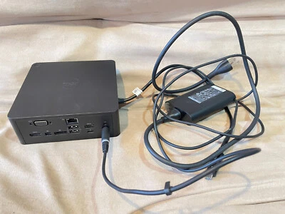 Estación de acoplamiento Dell K16A original con fuente de alimentación 65W Foto 1 de 4