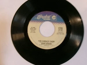 Vern Gosdin -For a Minute There/Dim Lights, Thick Smoke -1985 Compleat VG+ - Picture 1 of 2