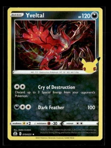 Pokemon Yveltal 019/025 Celebrations Holo Rare 5 Card Lot - Picture 1 of 2