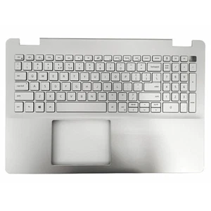 US Keyboard with Backlit For Dell Inspiron 15 5584 Palmrest Upper Case 0DFX5J - Picture 1 of 2