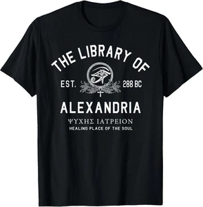 BEST! The Library Of Alexandria Egypt - Ancient Egyptian Library Tee Size S-3XL - Bild 1 von 3