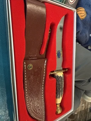 Case XX 1990 Kodiak Fixed Blade Sheath Knife 100th Anniversary 1889-1989 NIB - Image 1 of 4