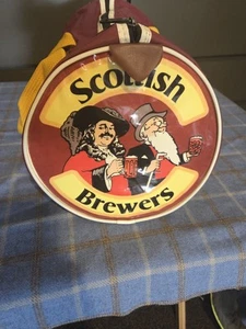 Vintage Scottish Brewers Small Holdall Bag Very Rare Excellent Condition - Picture 1 of 5
