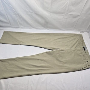 Travis Mathew Flat Front Chino Golf Pants 38x33 Tan - Picture 1 of 6