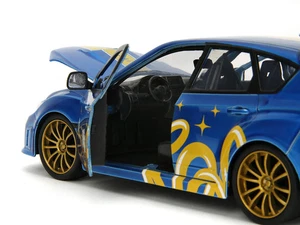 2012 Subaru Impreza WRX STI Blue Metallic with Graphics and Sonic The Hedgehog D - Picture 1 of 5