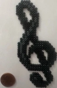 G-Schlüssel Musik Symbol Note Diskant Mini Perle Sprite Perler Artkal Pixel Kunst Symbol - Bild 1 von 1