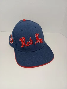 Fanatics Boston Red Sox Navy Blue MLB Snapback Hat Cap - Picture 1 of 6