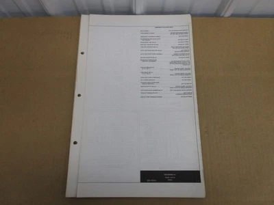 Lincoln Mark IV 1973 diagrama de cableado hoja esquemas manual de servicio Foto 1 de 3