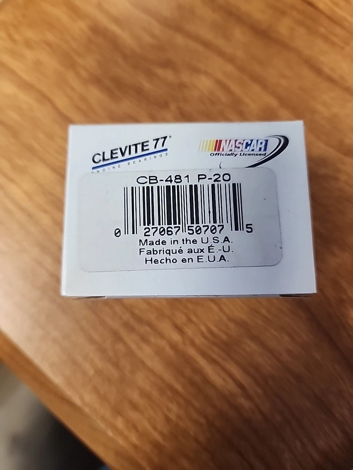 Par de rodamientos de varilla de conexión del motor Clevite CB-481P-20 Foto 1 de 1